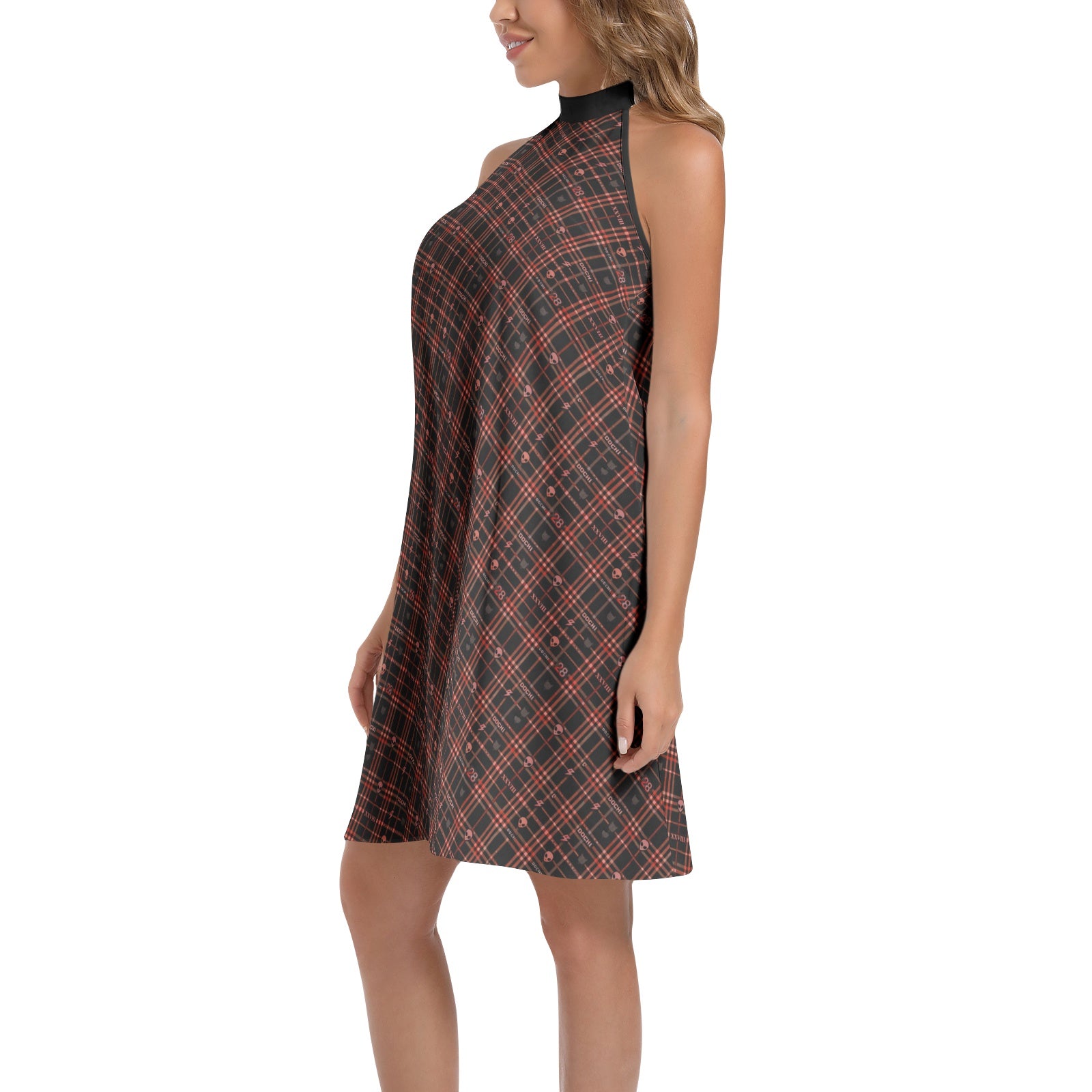 DOCHI Signature Midi Dress - Red