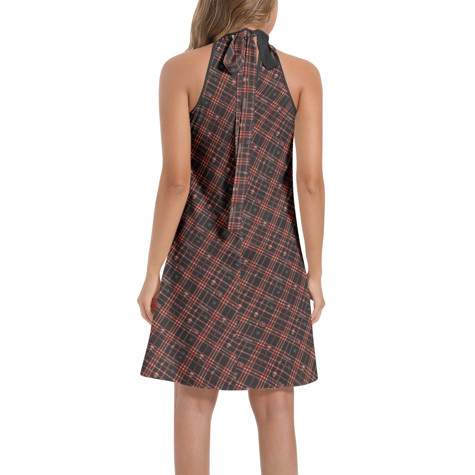 DOCHI Signature Midi Dress - Red