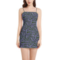 DOCHI Signature Mini Dress - Purple