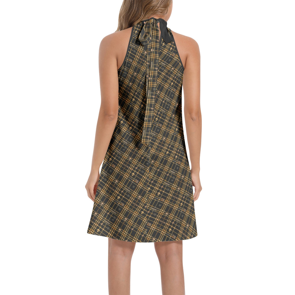 DOCHI Signature Midi Dress - Gold