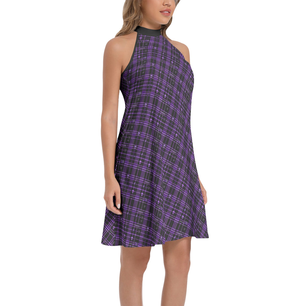 DOCHI Signature Midi Dress - Purple