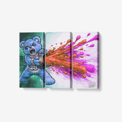 DOCHI Art Canvas - Cute Ain't Safe
