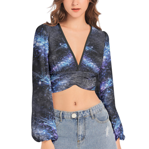 DOCHI Art Crop Top - She Galaxy