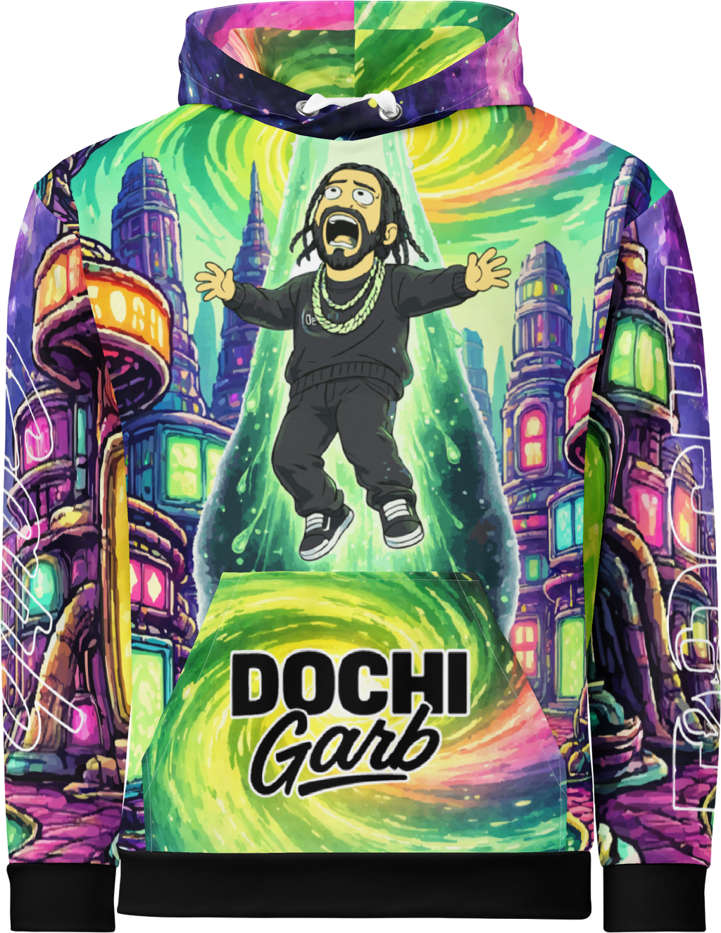 DOCHI Art Hoodie - They Got Me!
