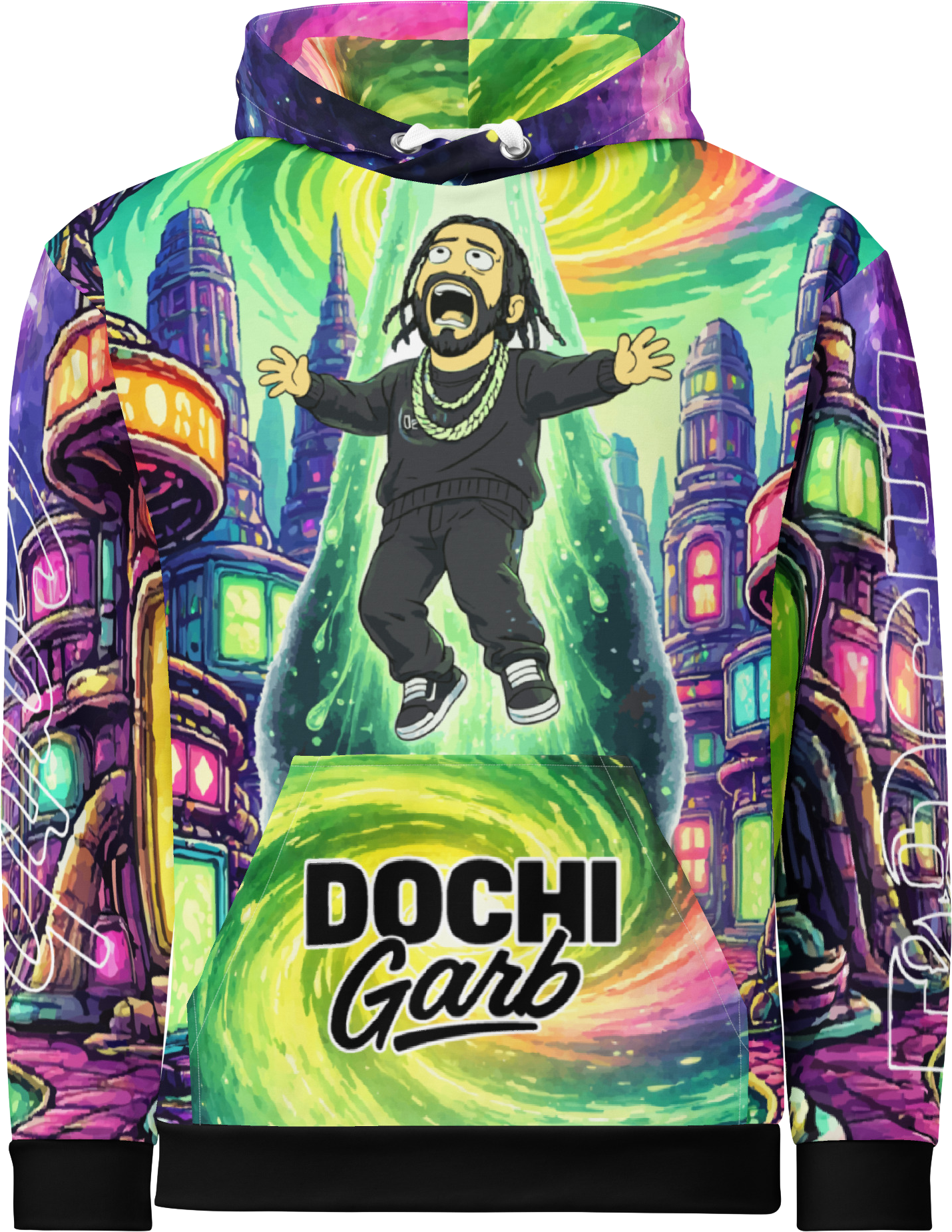 DOCHI Art Hoodie - They Got Me!