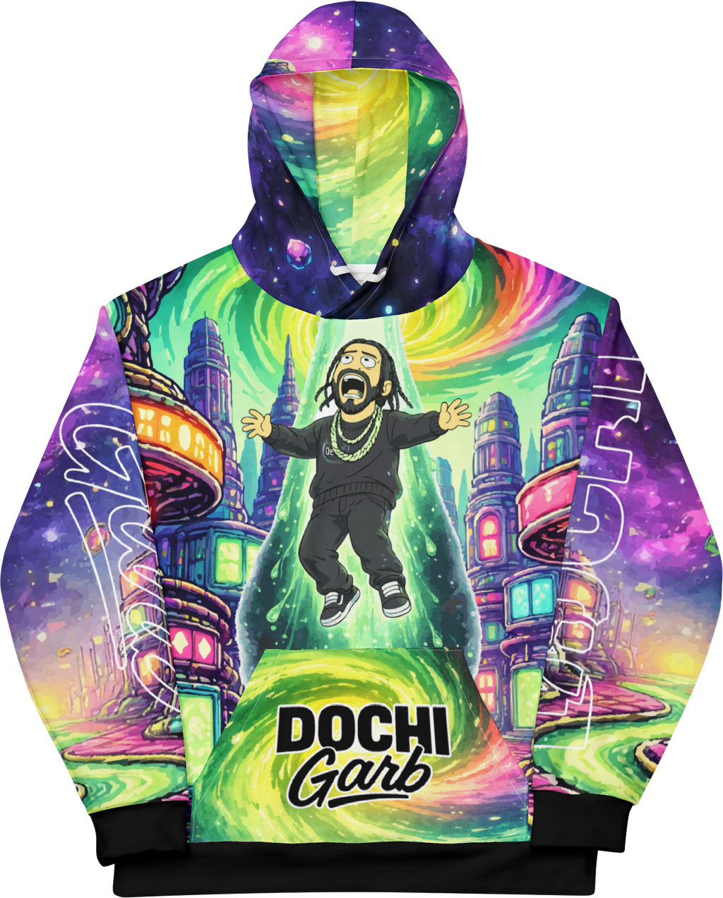 DOCHI Art Hoodie - They Got Me!