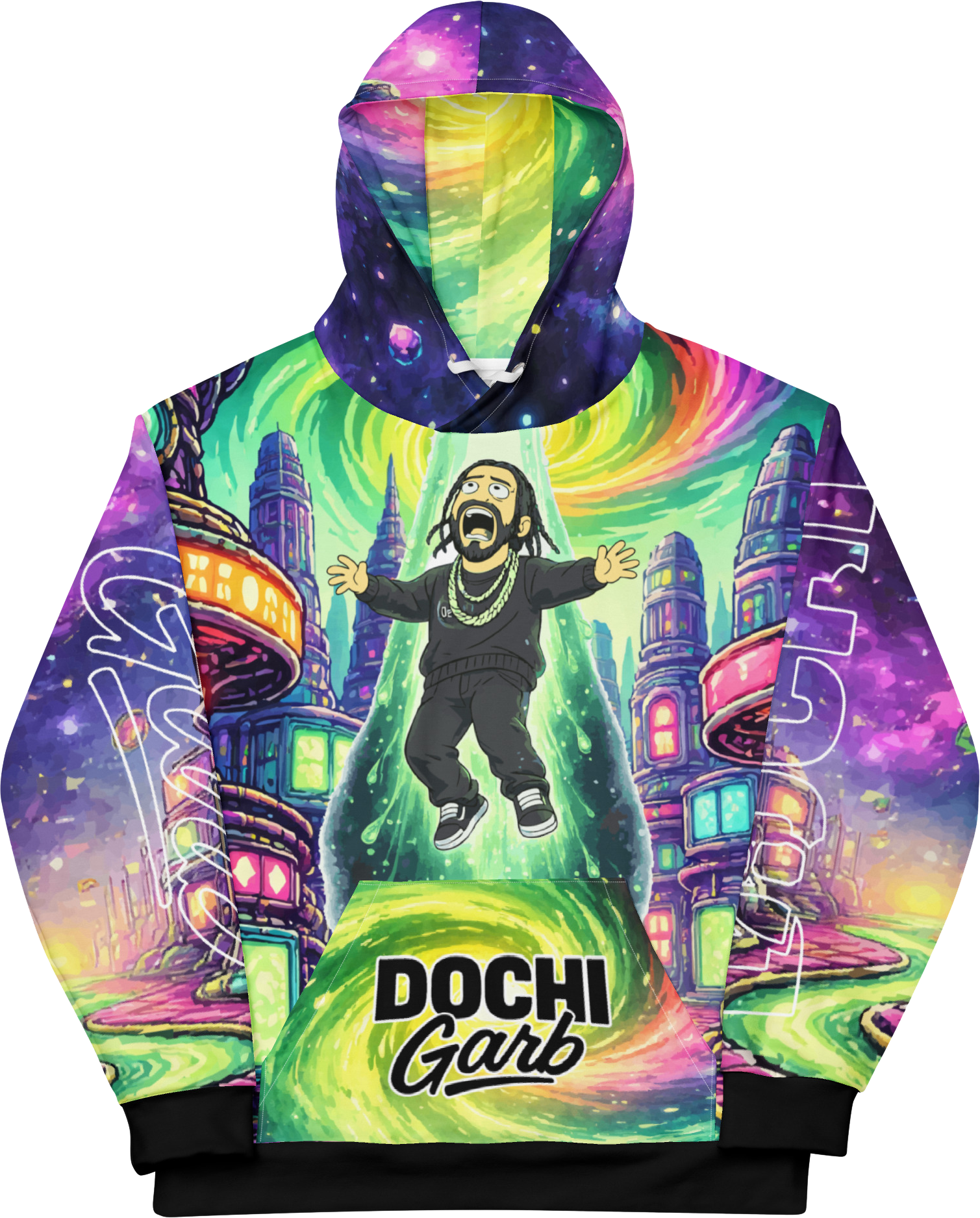 DOCHI Art Hoodie - They Got Me!