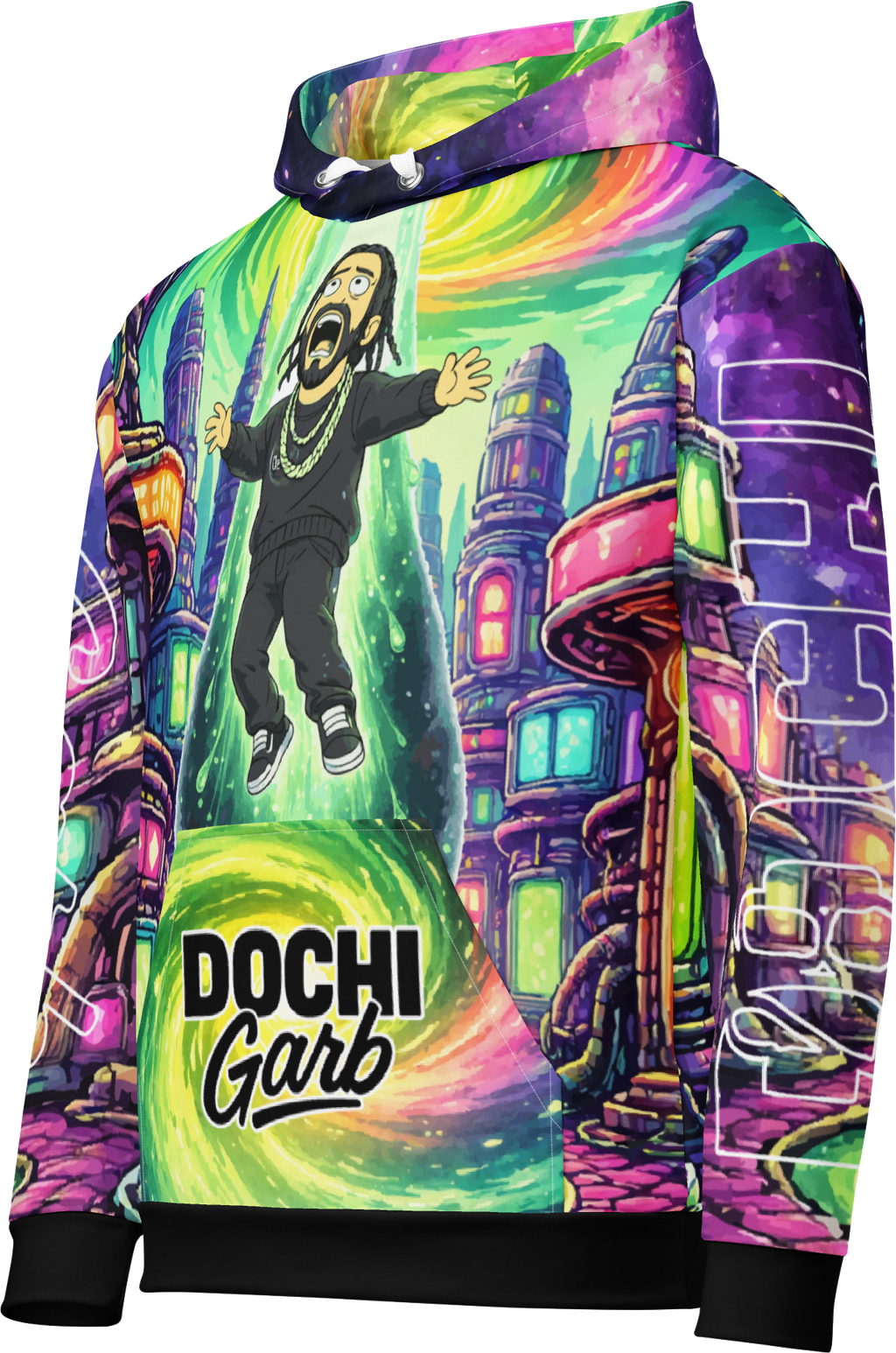 DOCHI Art Hoodie - They Got Me!