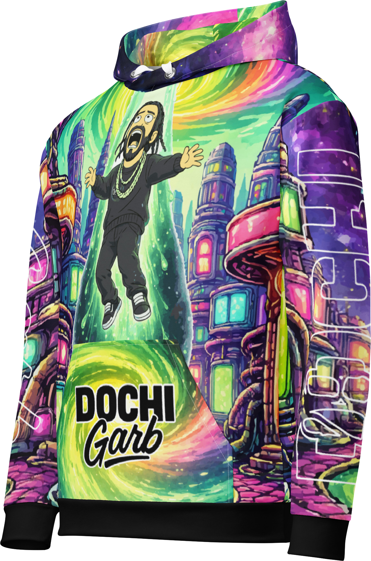 DOCHI Art Hoodie - They Got Me!