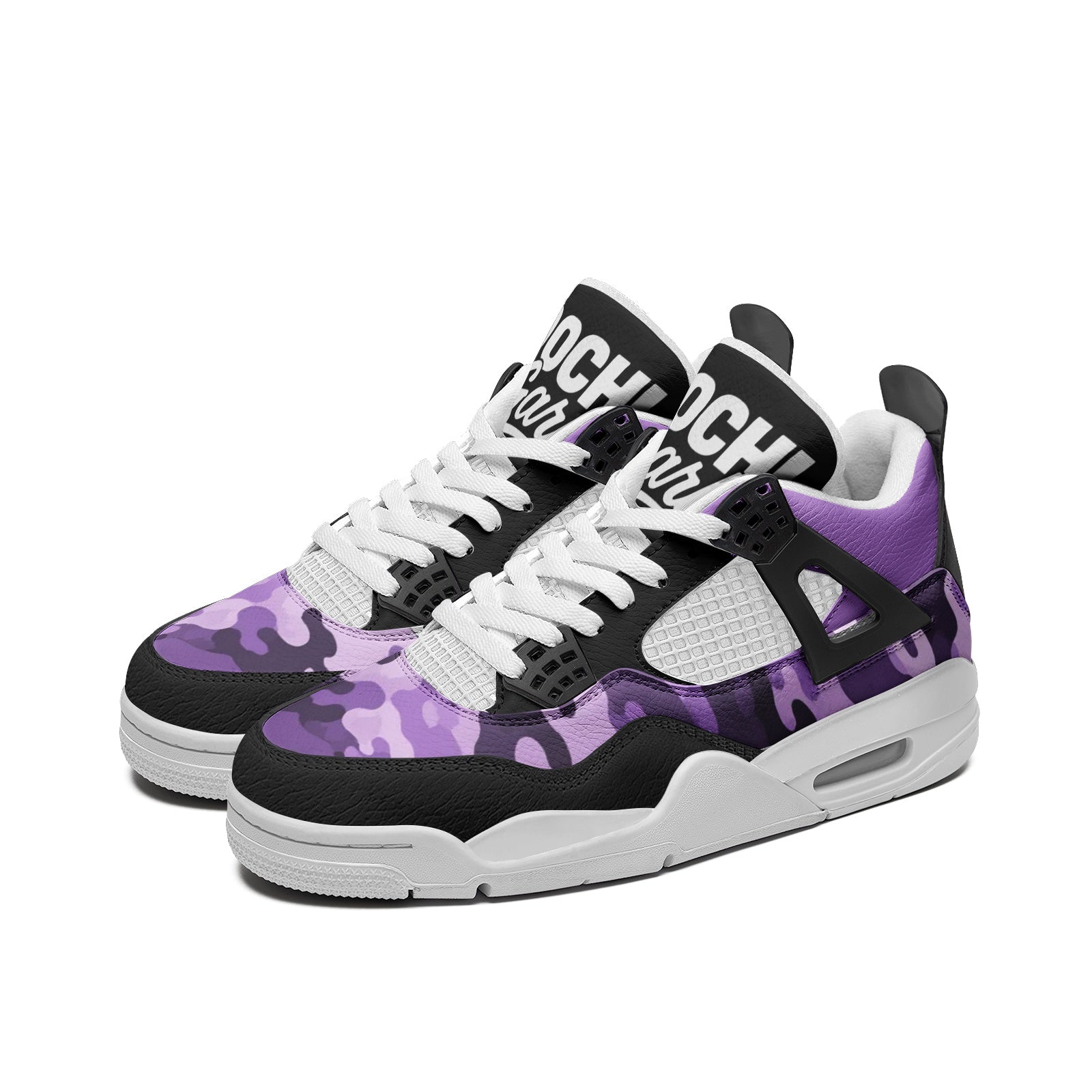 DOCHI Art J4's - Purple Camo
