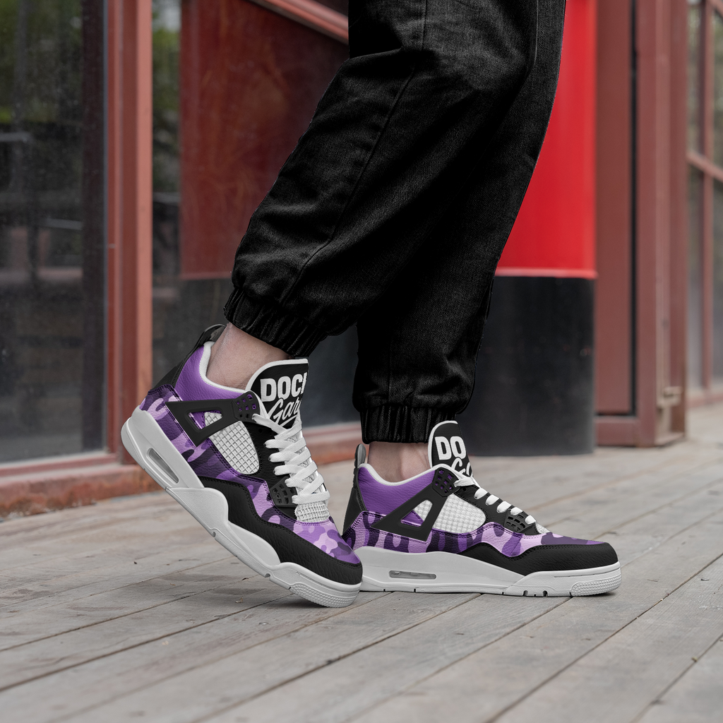 DOCHI Art J4's - Purple Camo
