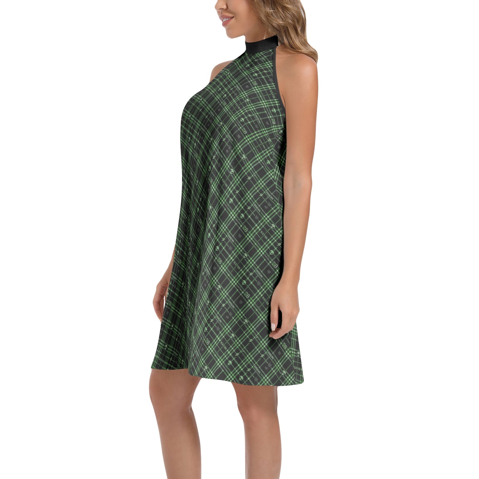 DOCHI Signature Midi Dress - Green