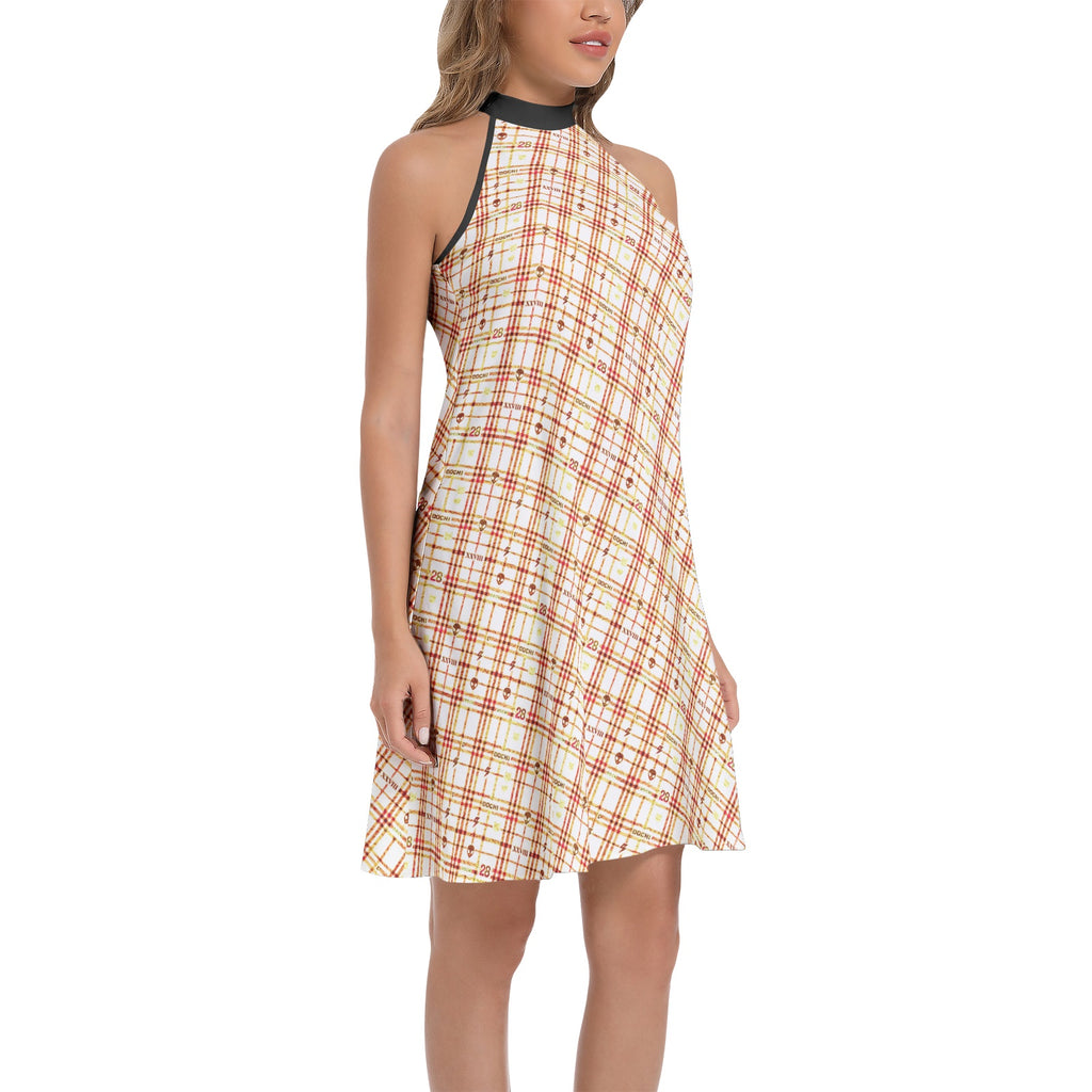 DOCHI Signature Midi Dress - Orange