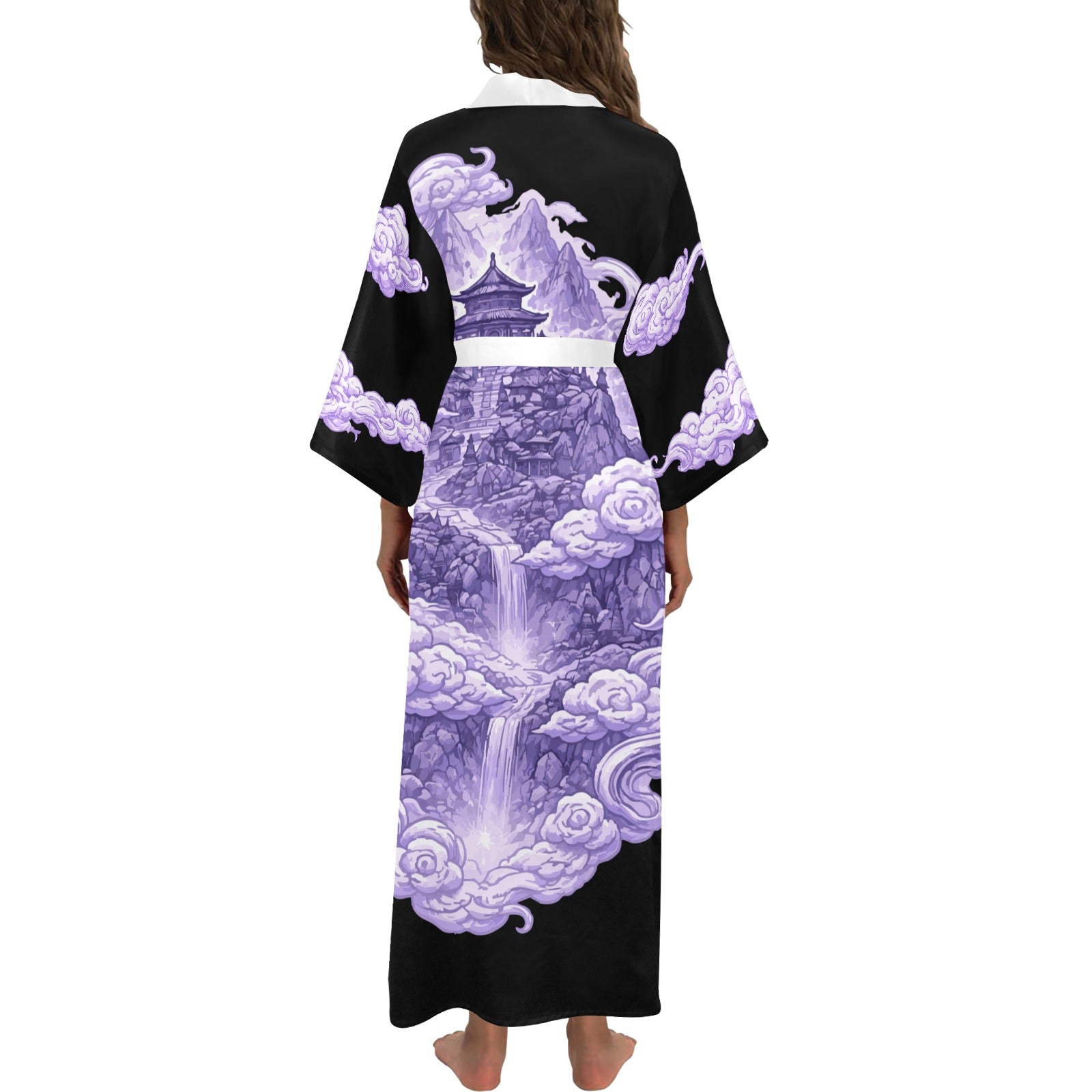 DOCHI Fu Women's Kimono - Temple of Life
