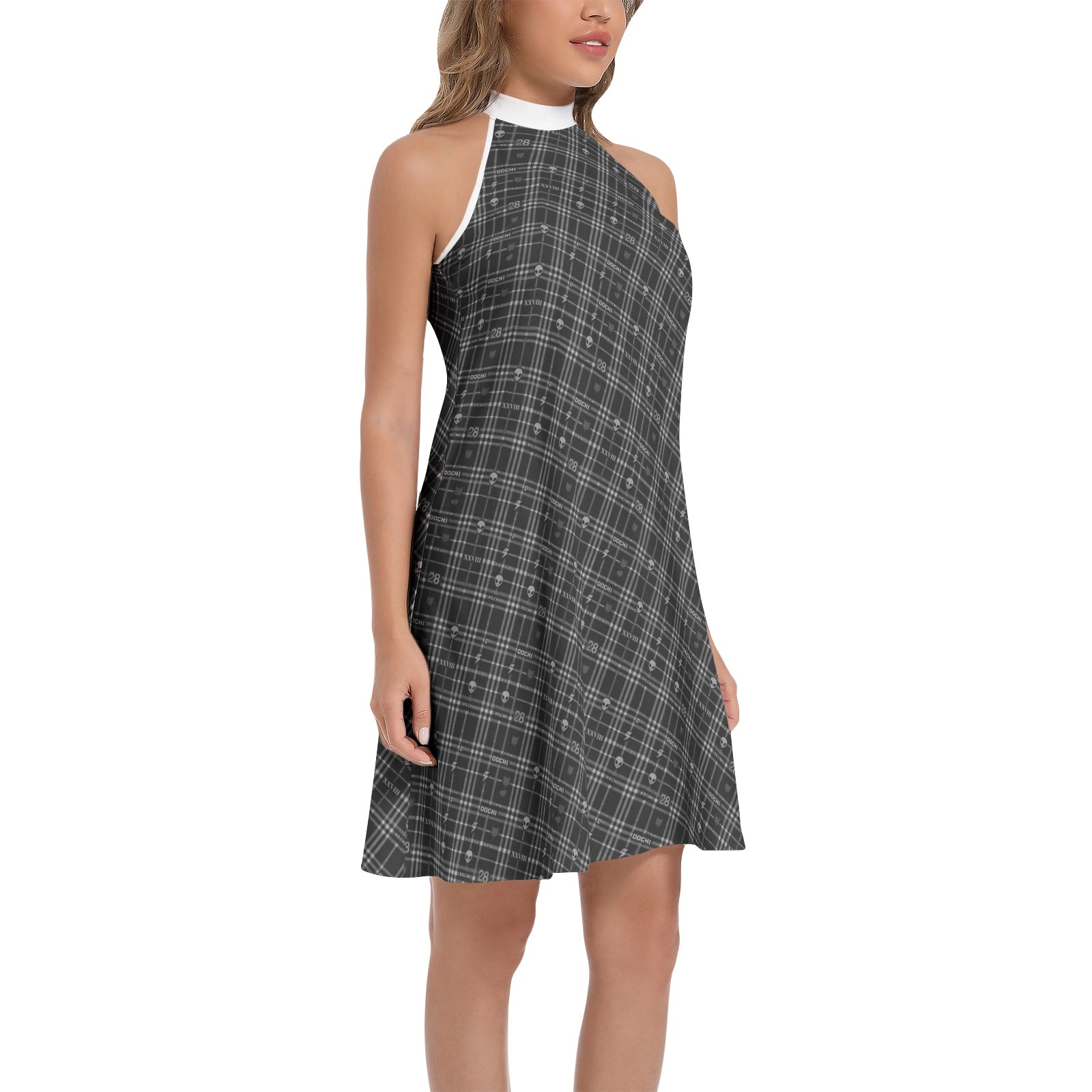 DOCHI Signature Midi Dress - Black