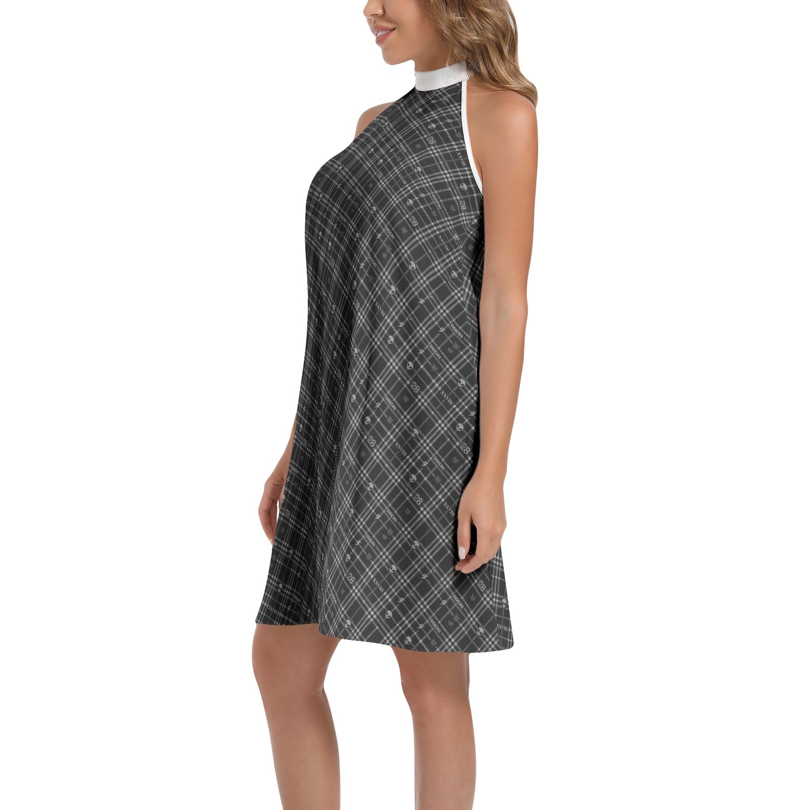 DOCHI Signature Midi Dress - Black